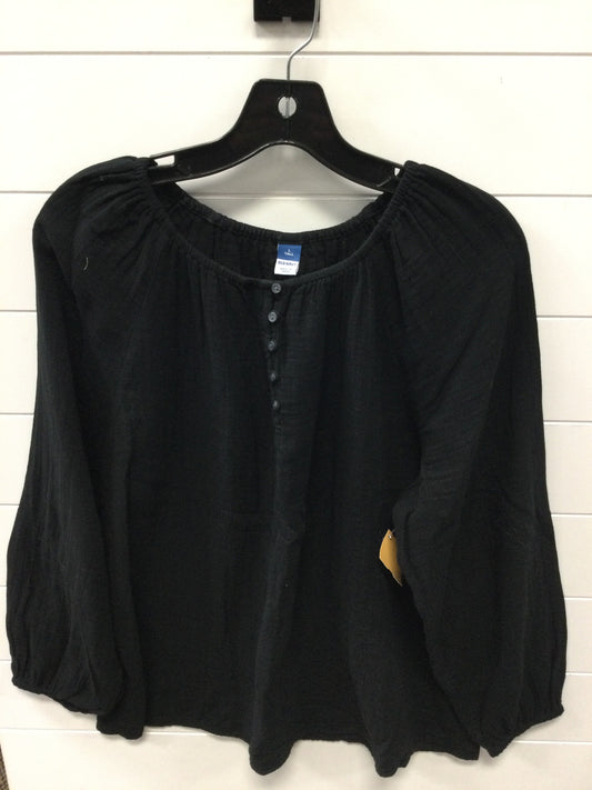 Top Ls By Old Navy In Black, Size:L