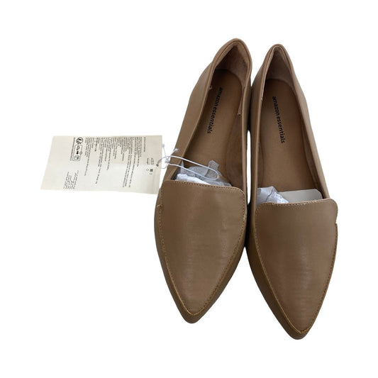 Shoes Flats By Amazon Essentials In Tan, Size:8.5
