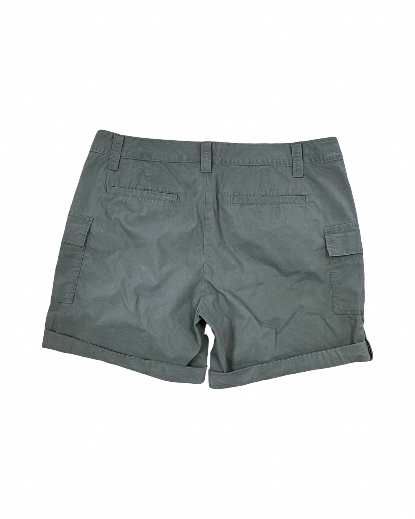 Shorts By Eddie Bauer In Green, Size:8