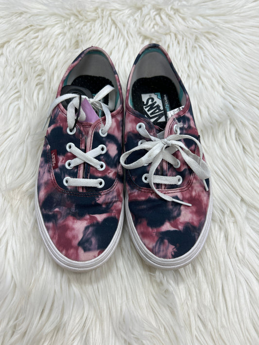 Shoes Sneakers By Vans In Tie Dye Print, Size:7