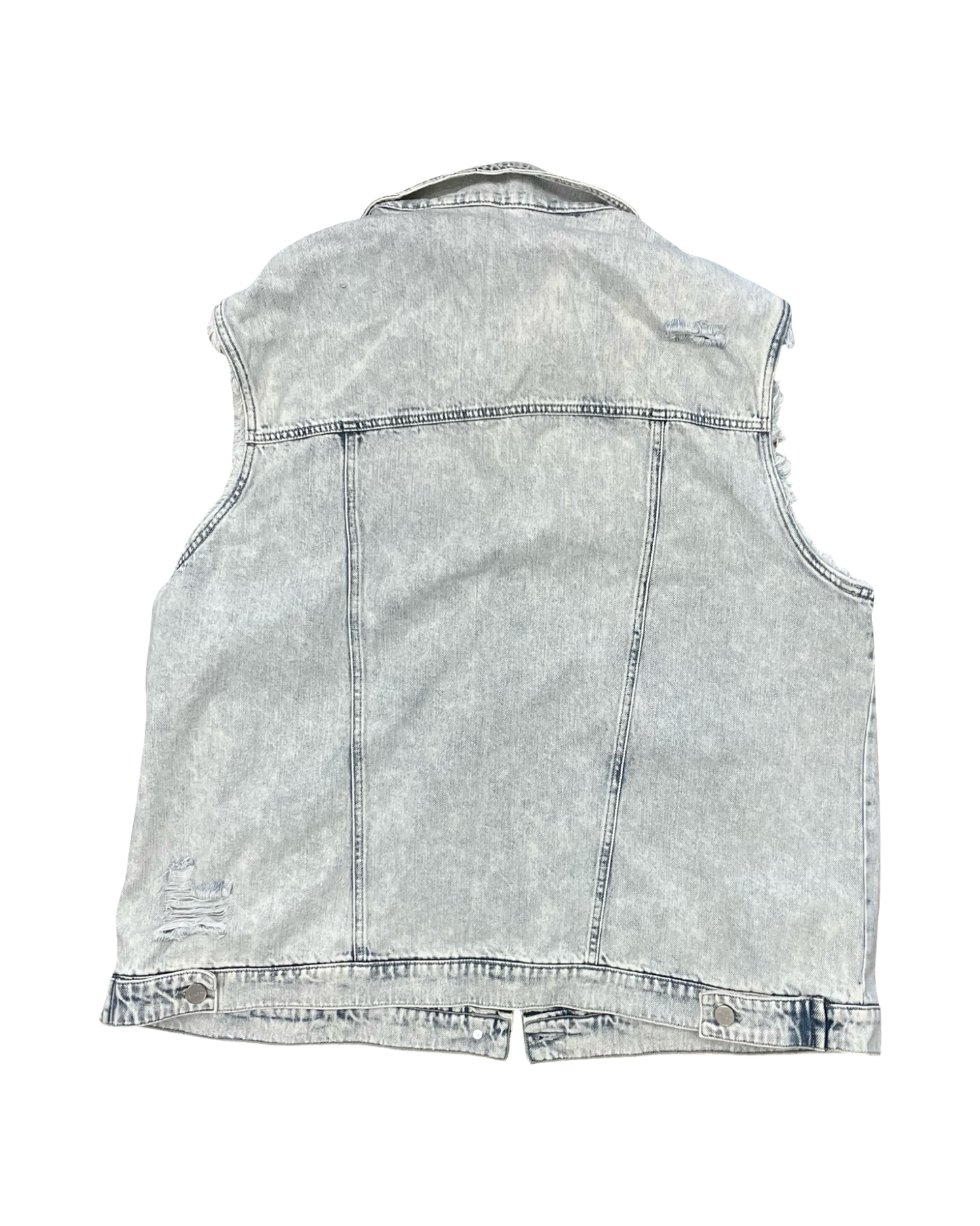 Vest Other By Risen In Blue Denim, Size:2X