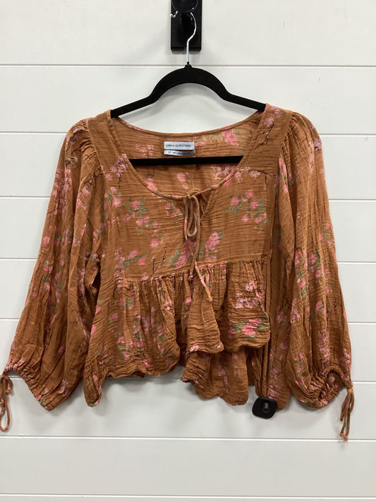 Top Ls By Urban Outfitters In Brown, Size:L