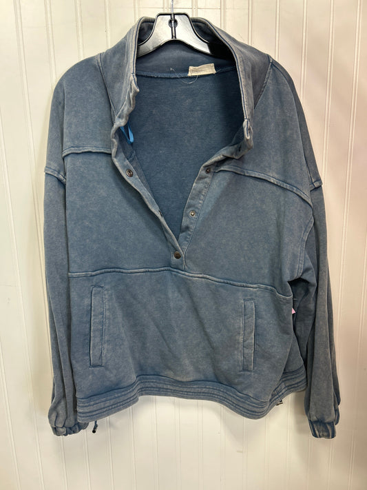 Sweatshirt Collar By New In In Blue, Size:L
