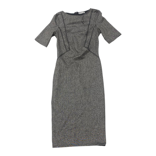 Dress Casual Midi By Zara In Grey, Size:S