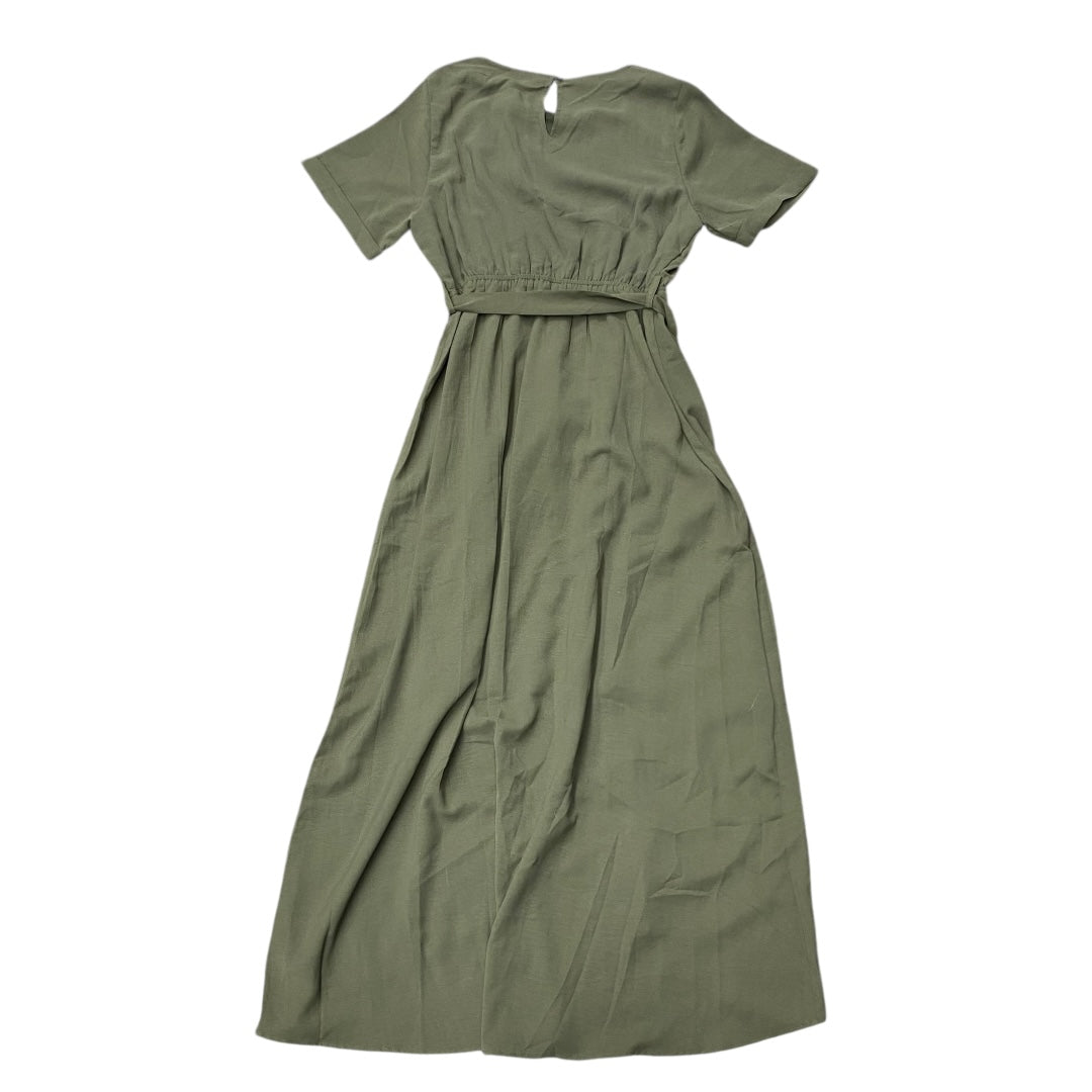 Dress Casual Maxi By Roolee In Green, Size:M