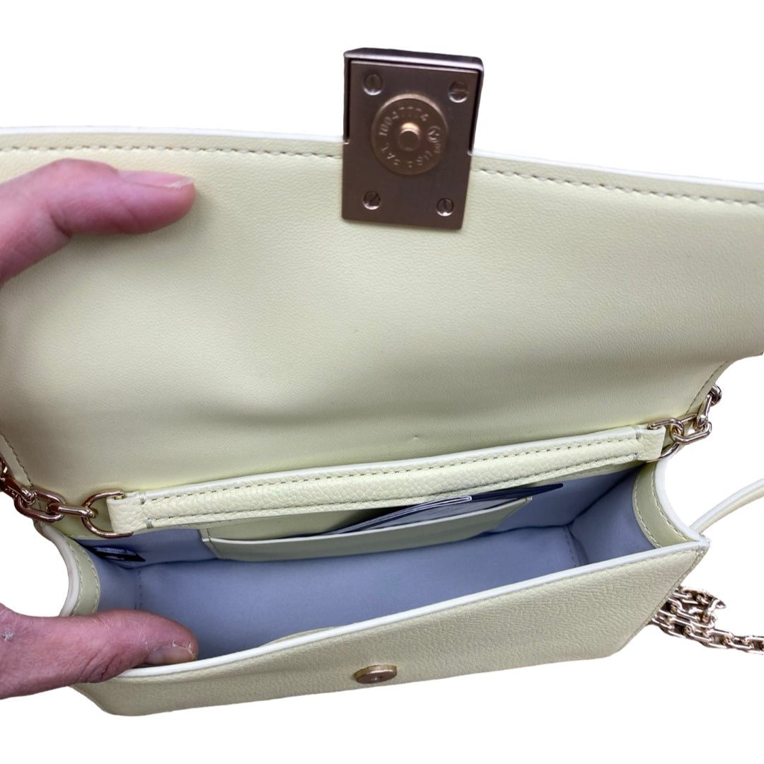 Handbag Designer By Kate Spade In Yellow, Size:Small