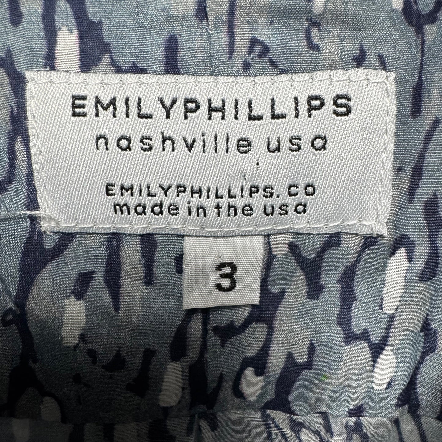 Dress Casual Short Mini By Emily Phillips In Blue, Size: S