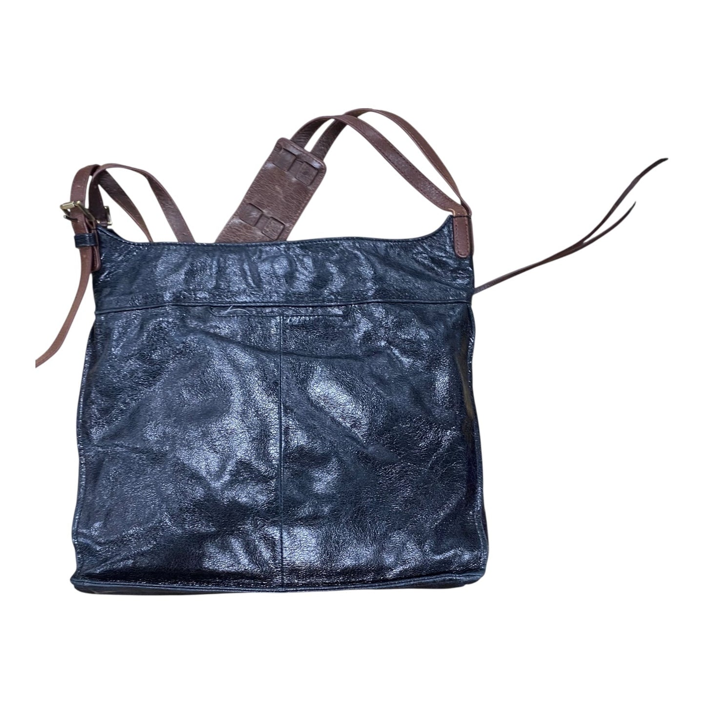 Handbag Leather By Hobo Intl In Black, Size:Medium