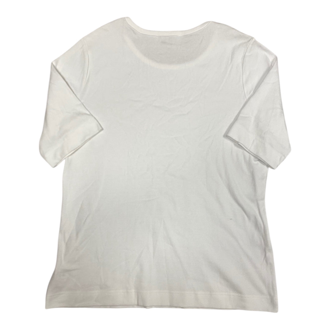 Top Ss Basic By Duluth Trading In White, Size:Xl