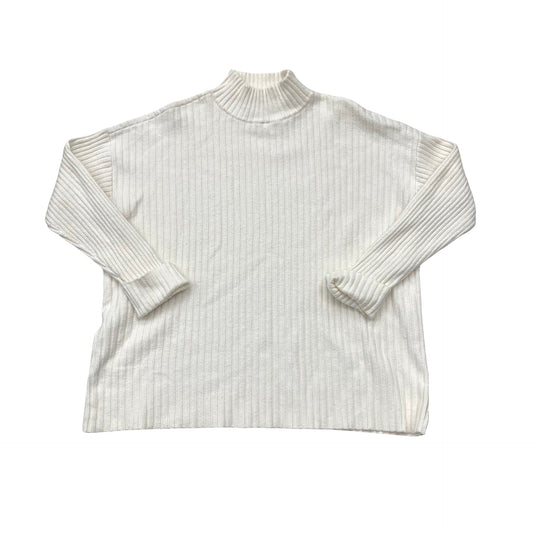 Sweater By Loft In Cream, Size:L