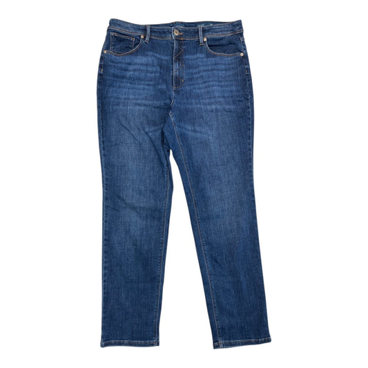 Jeans Straight By J. Jill In Blue, Size:14