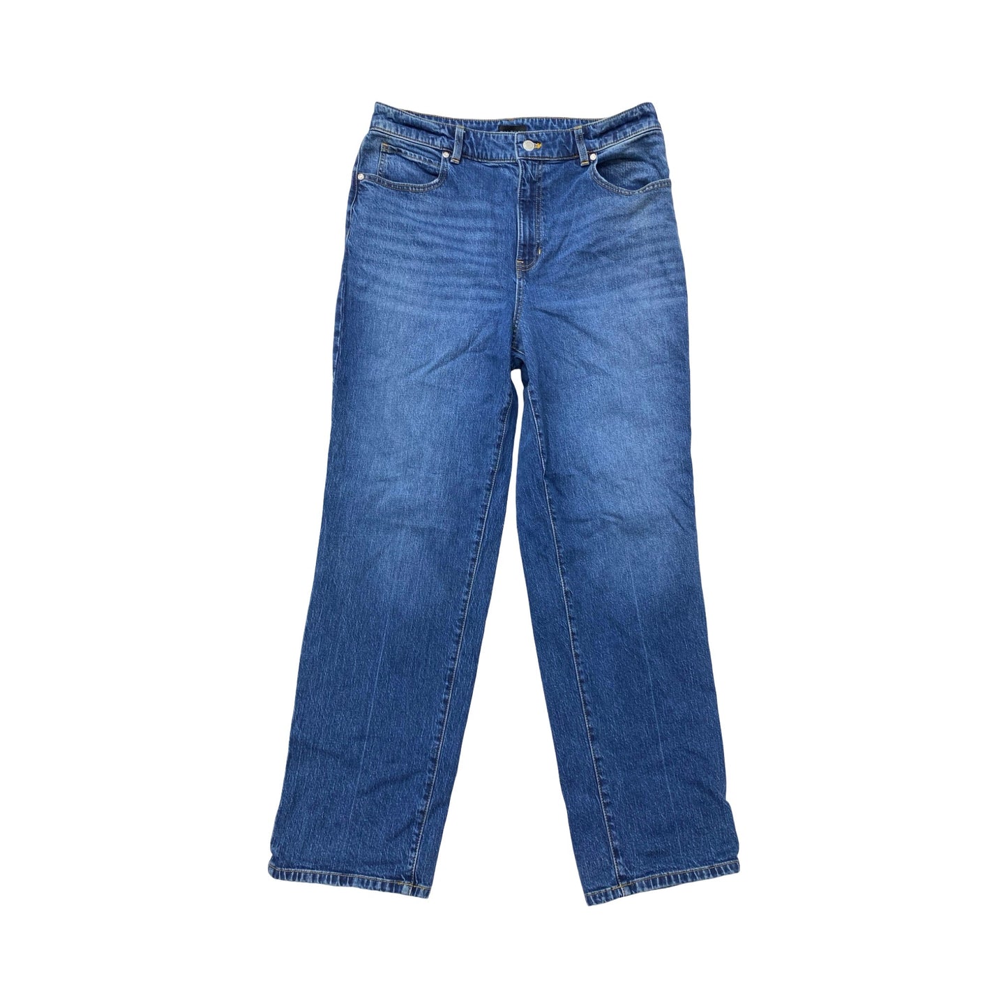 Jeans Wide Leg By Talbots In Blue Denim, Size:12