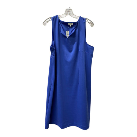 Dress Work By Talbots In Blue, Size:Xlp