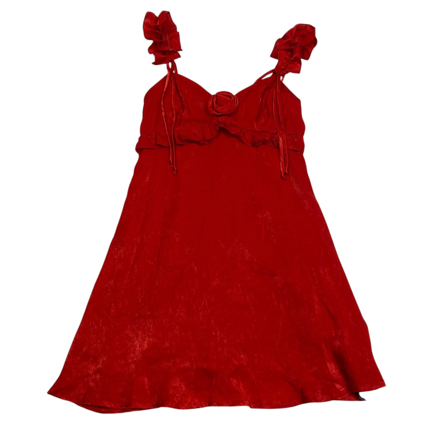 Dress Casual Short By Wild Fable In Red, Size:Xxs