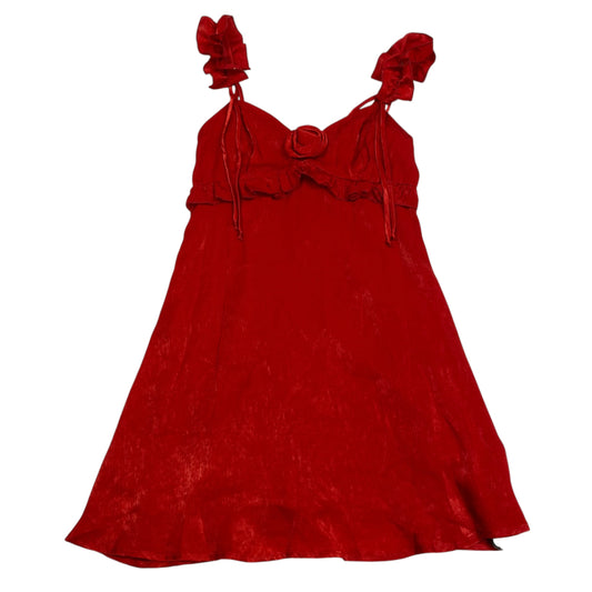 Dress Casual Short By Wild Fable In Red, Size:Xxs