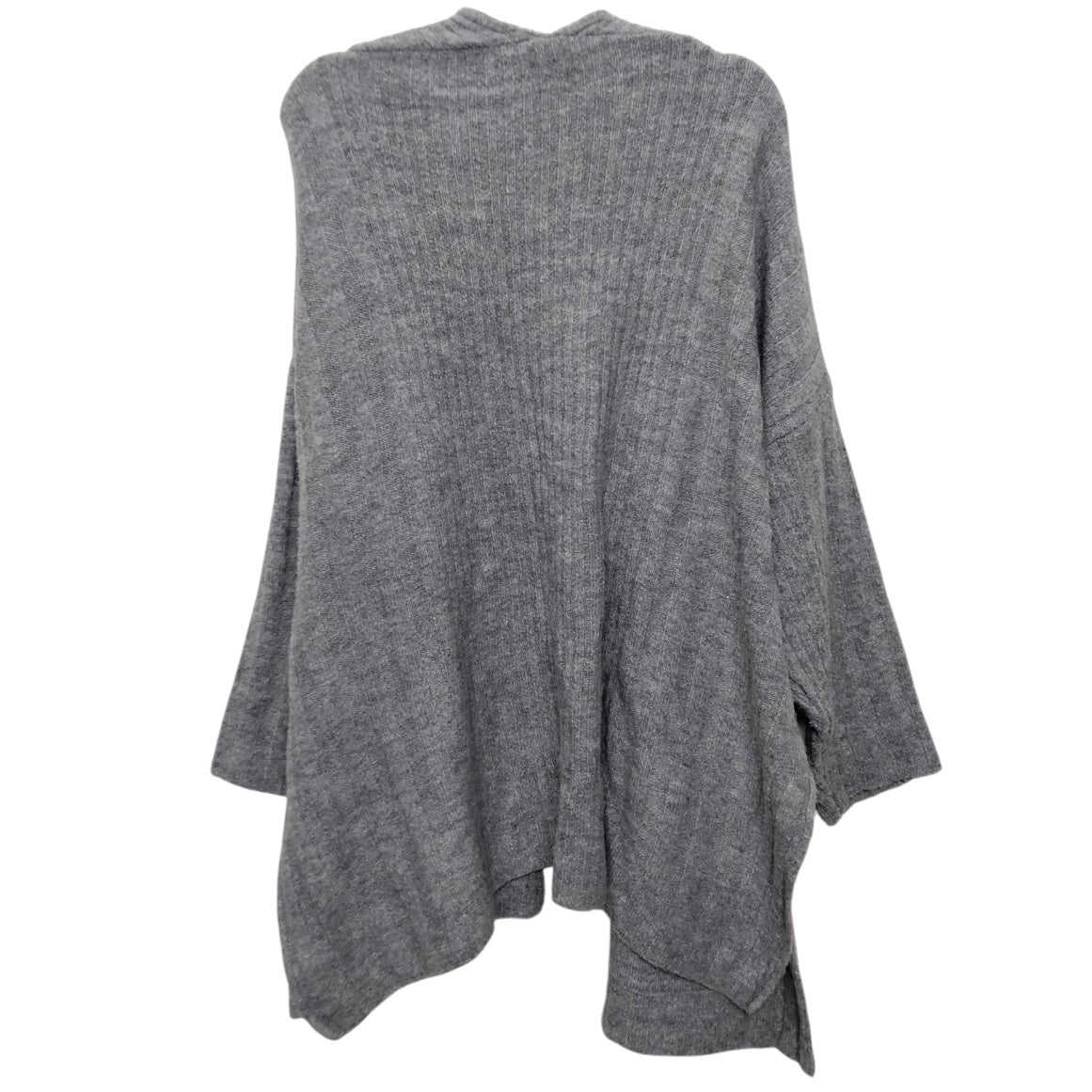 Sweater Cardigan By Top Shop In Grey, Size:M