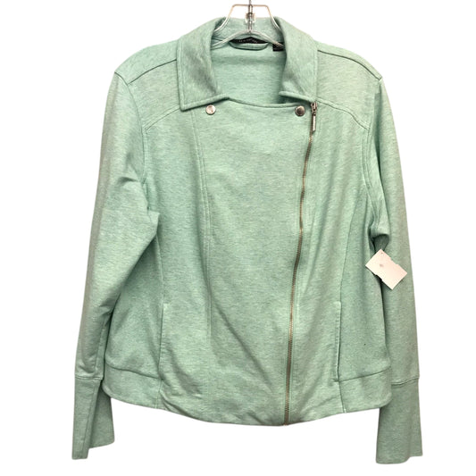 Jacket Other By H For Halston In Green, Size:1X