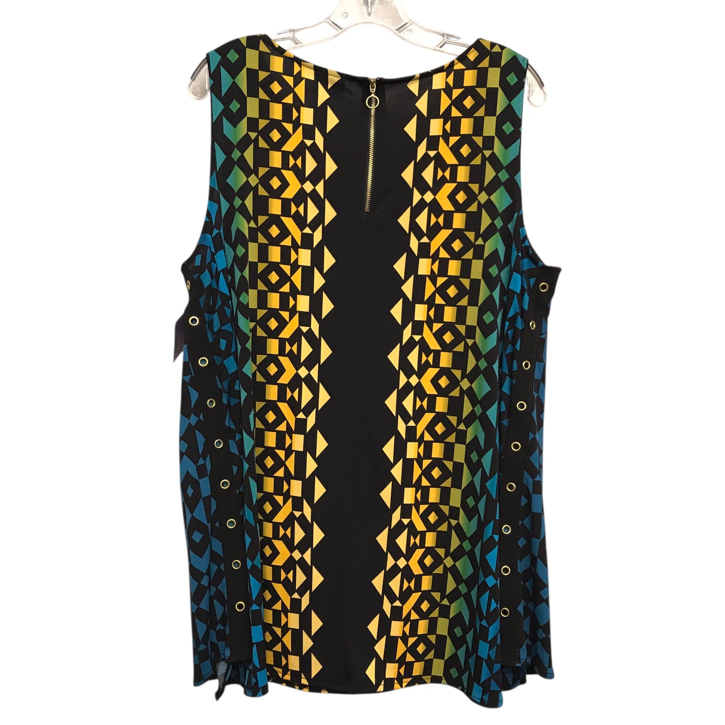 Top Sleeveless By Worthington In Multi, Size:Xl