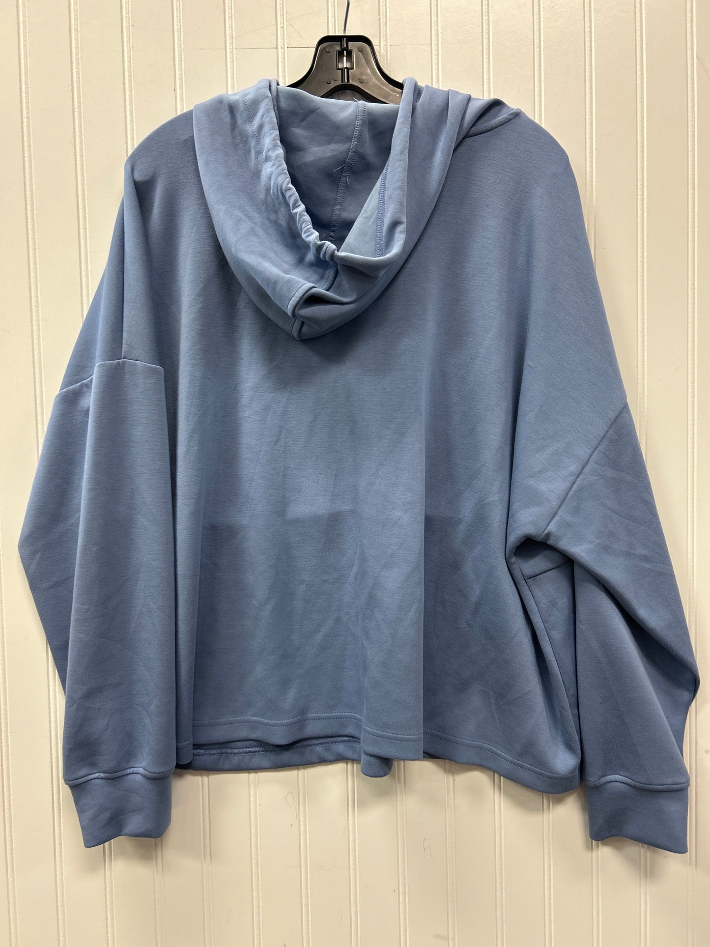 Sweatshirt Hoodie By Maurices In Blue, Size:1X