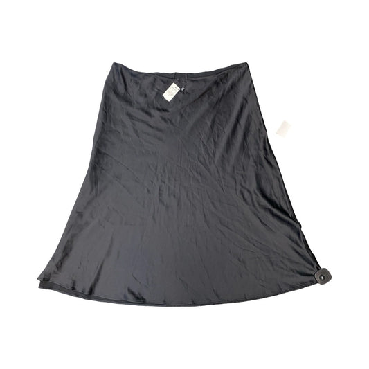 Skirt Midi By Express In Black, Size:Xl