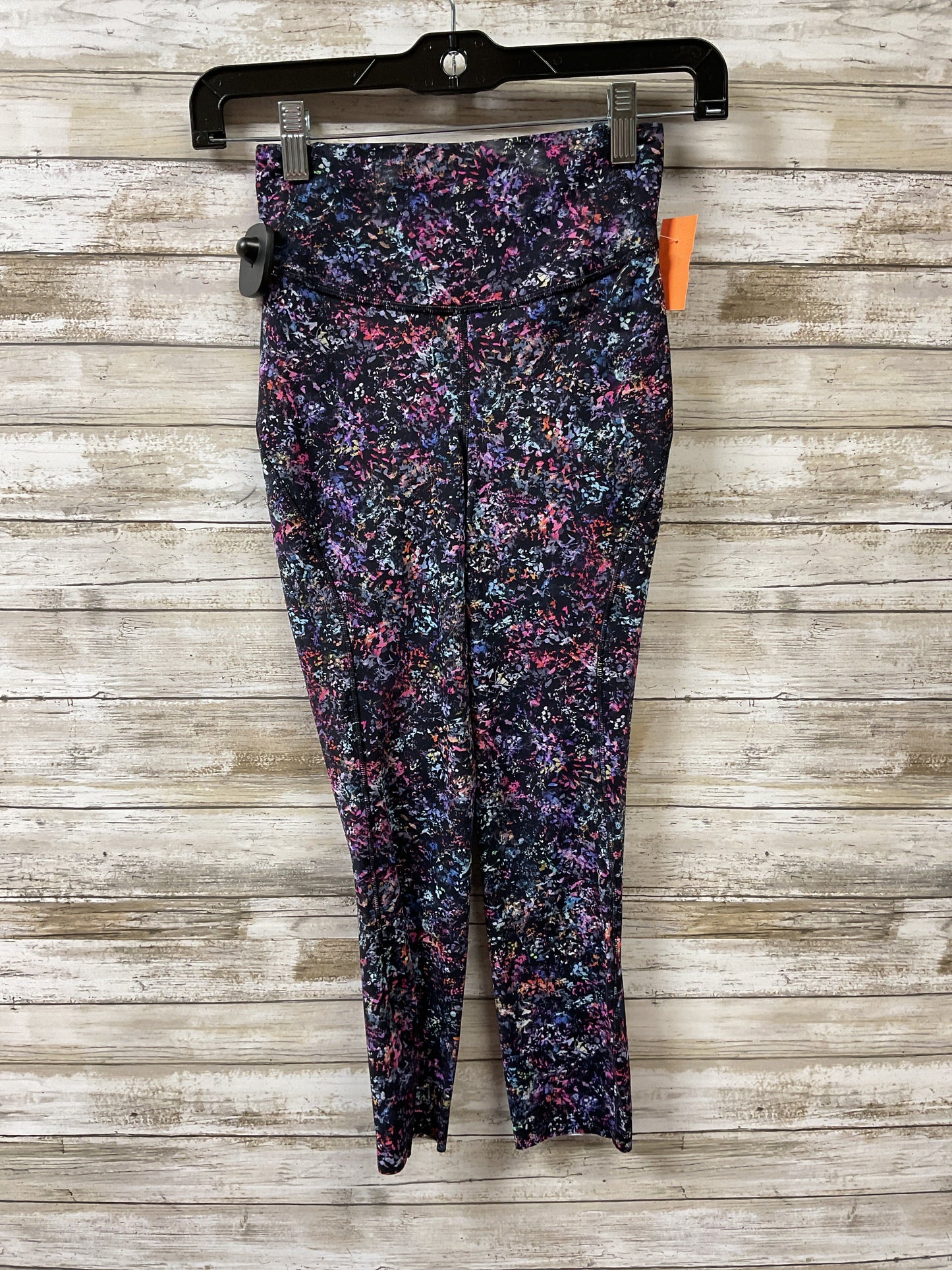 Athletic Capris By Lululemon In Floral Print, Size:2