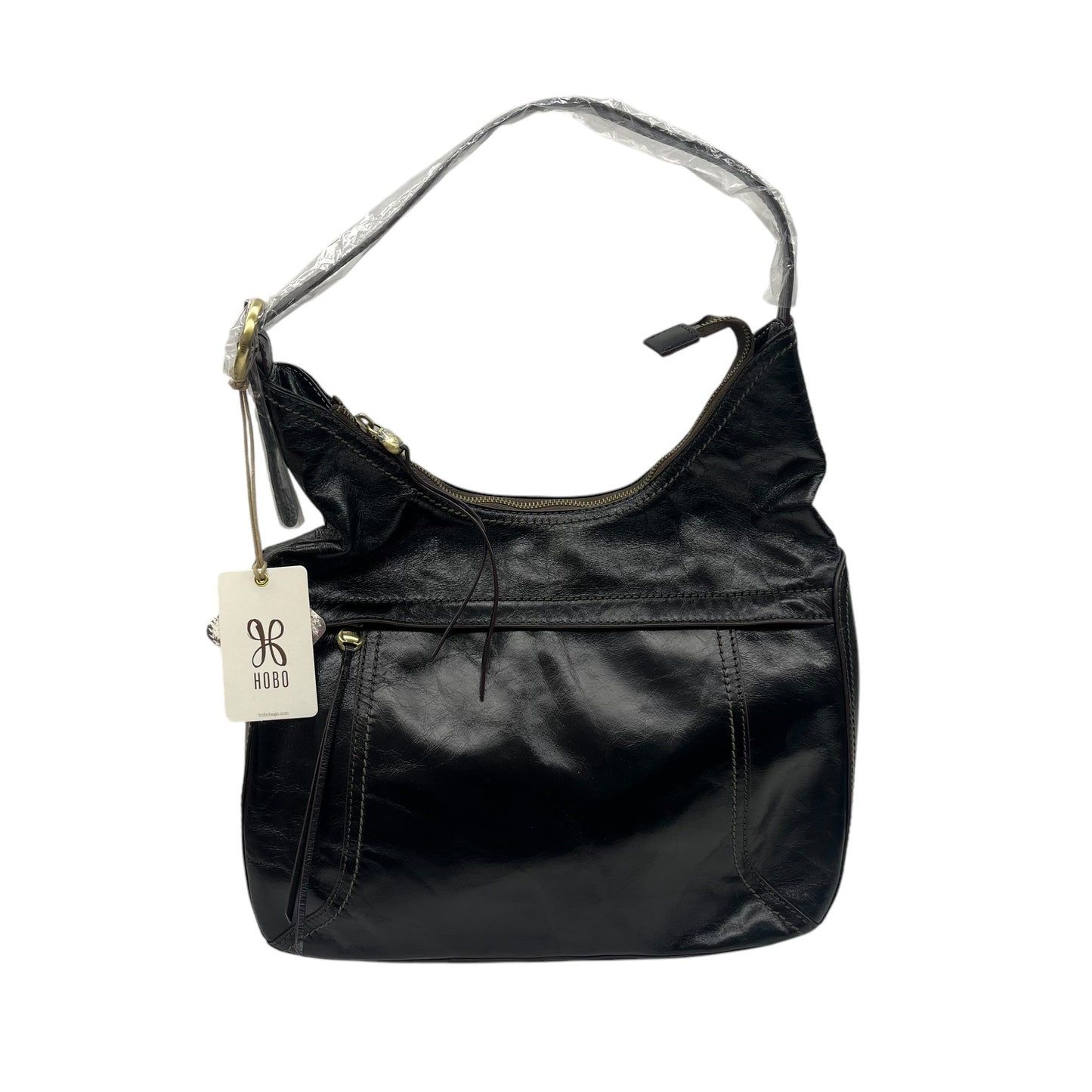 Handbag Leather By Hobo Intl In Black, Size:Large