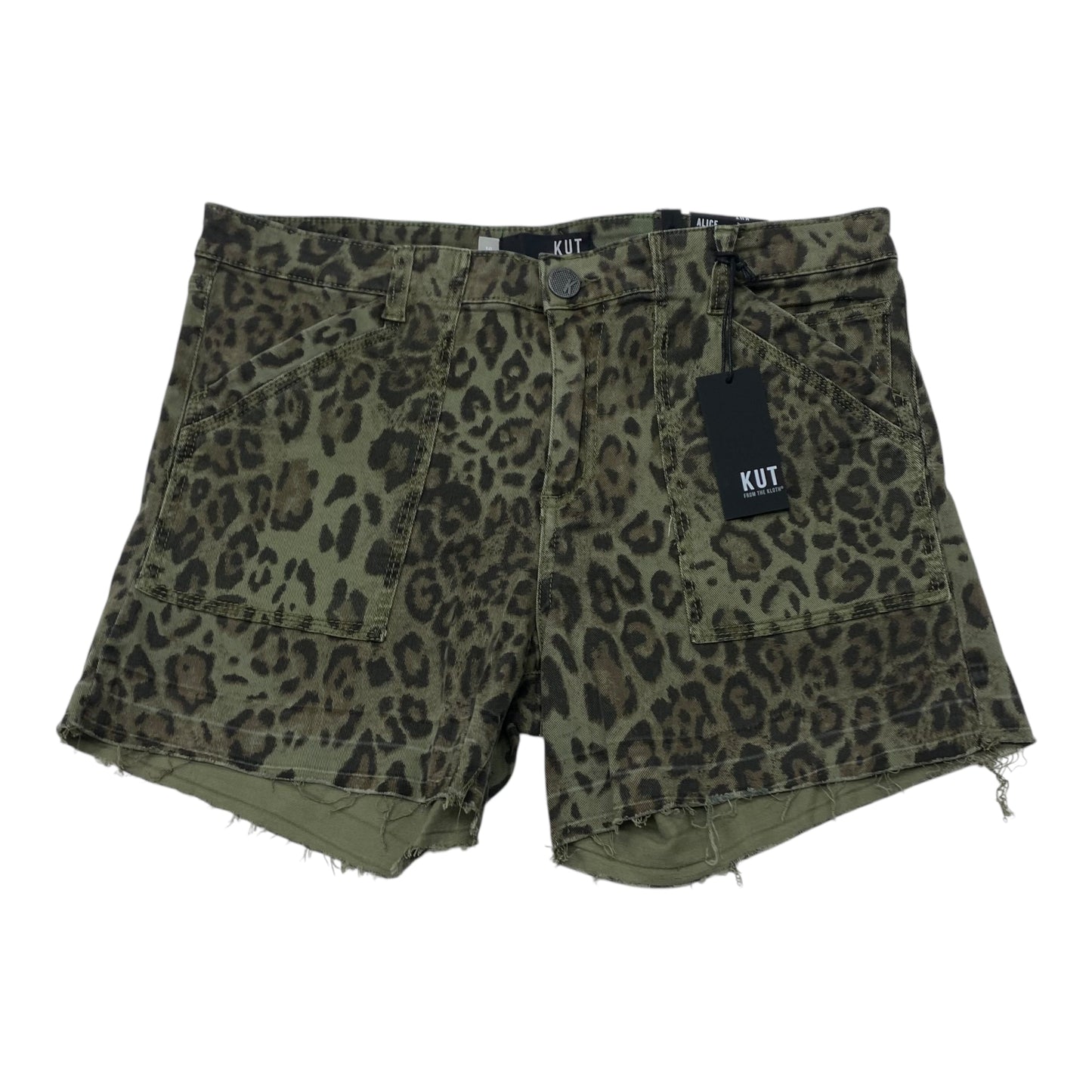 Shorts By Kut In Green, Size:10