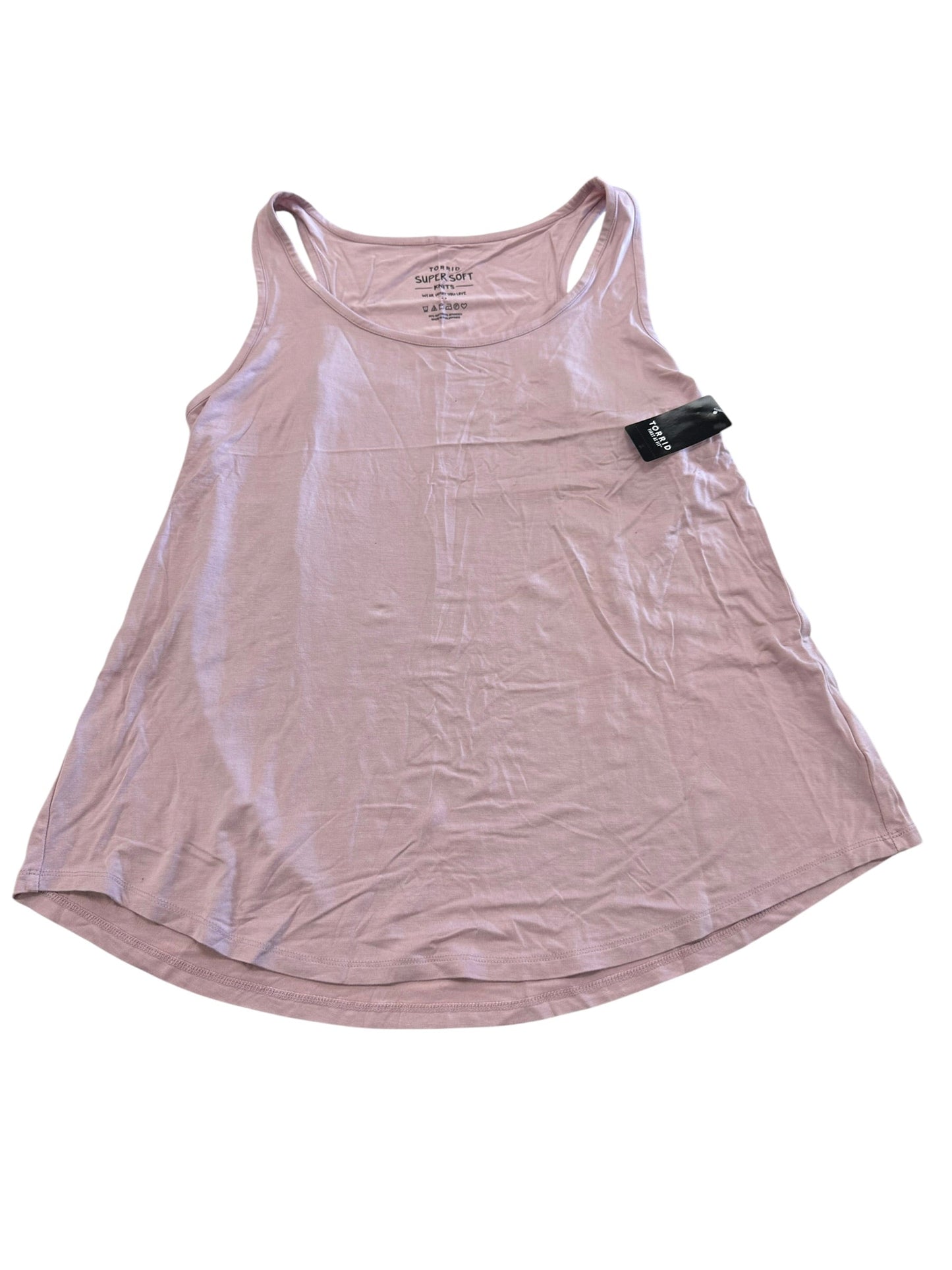 Tank Top By Torrid In Pink, Size:L