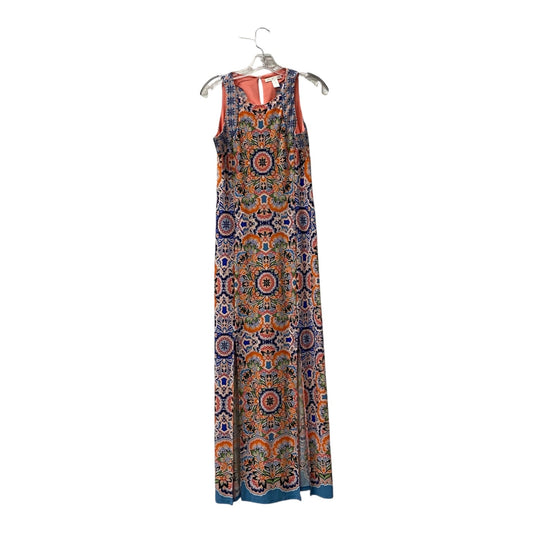 Dress Casual Maxi By London Times In Blue & Pink, Size:S