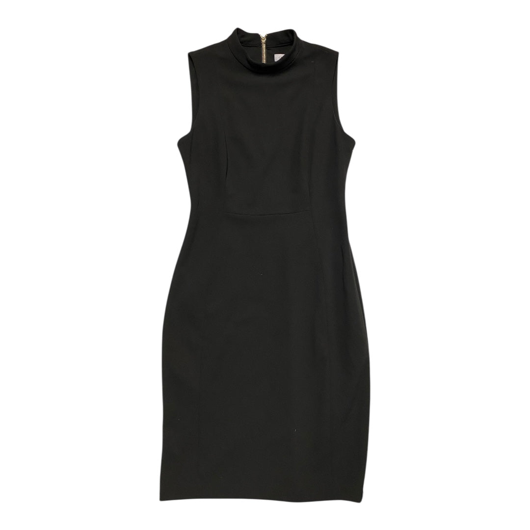 Dress Party Midi By Calvin Klein In Black, Size:8