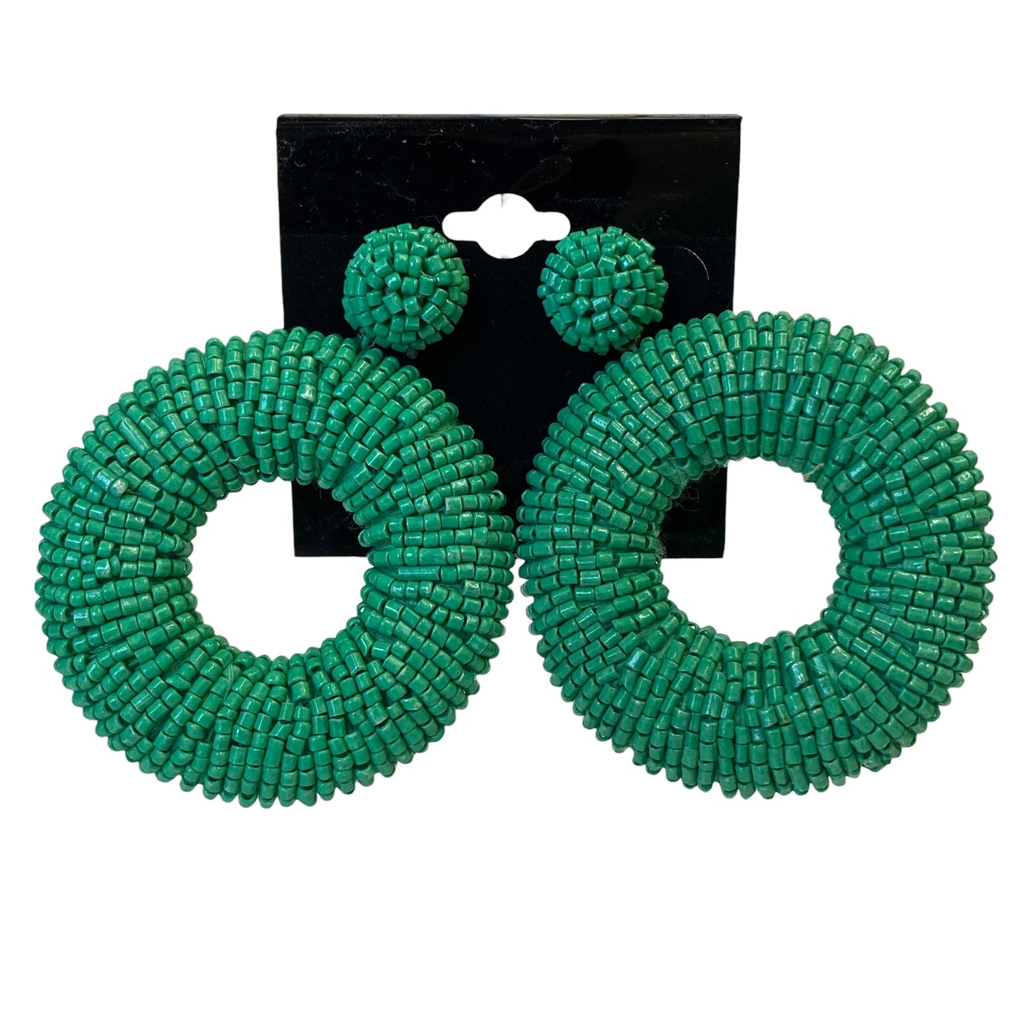 Earrings Dangle/Drop By Anthropologie In Green