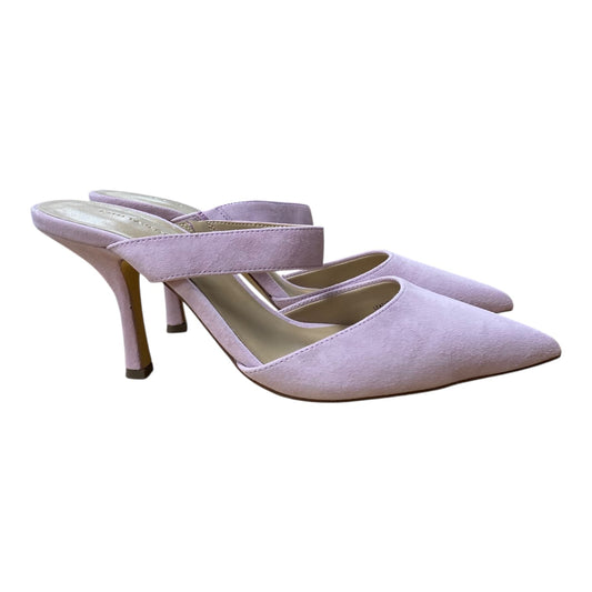 Shoes Heels Kitten By Ann Taylor In Pink, Size:8.5