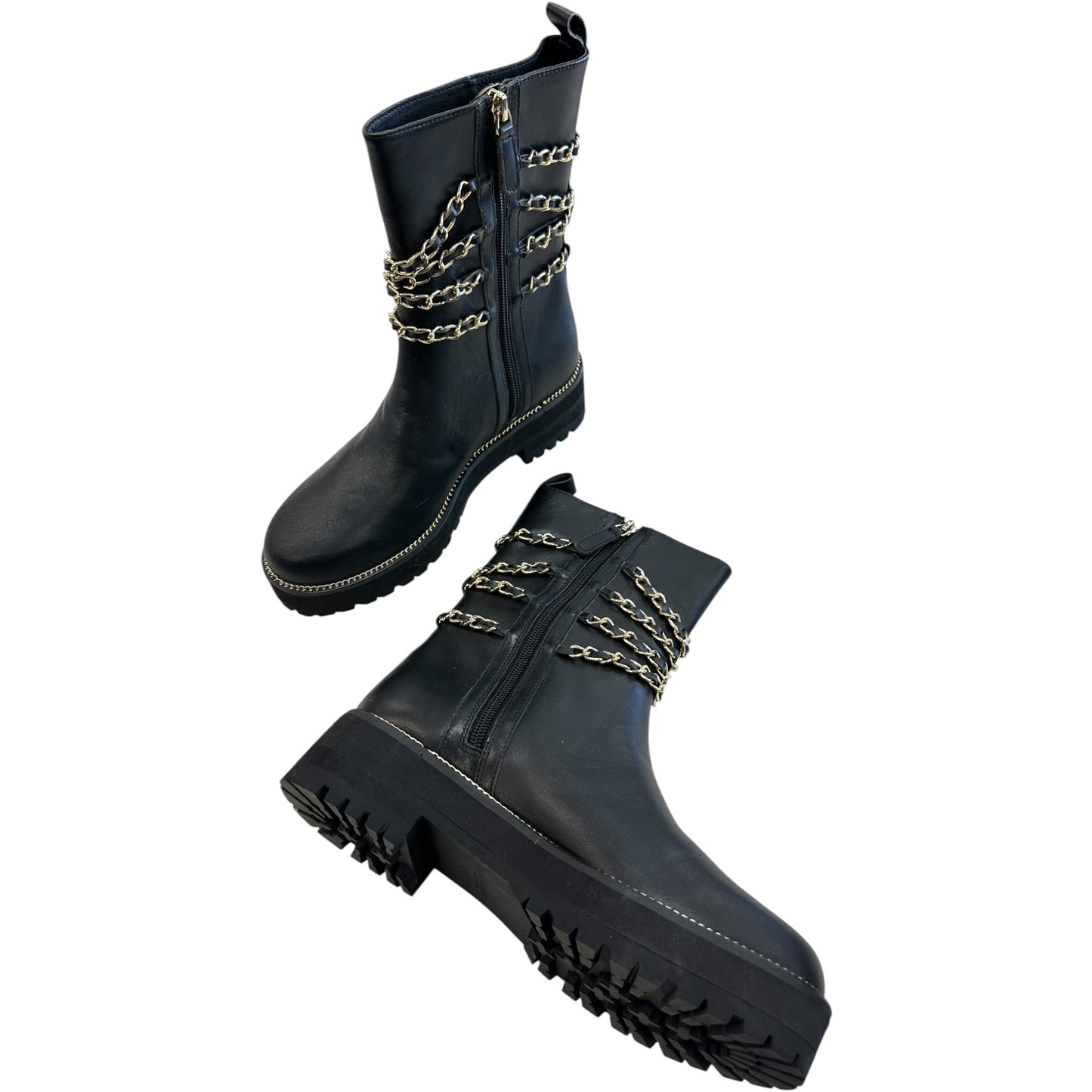 Boots Combat By Cmb In Black, Size:7.5
