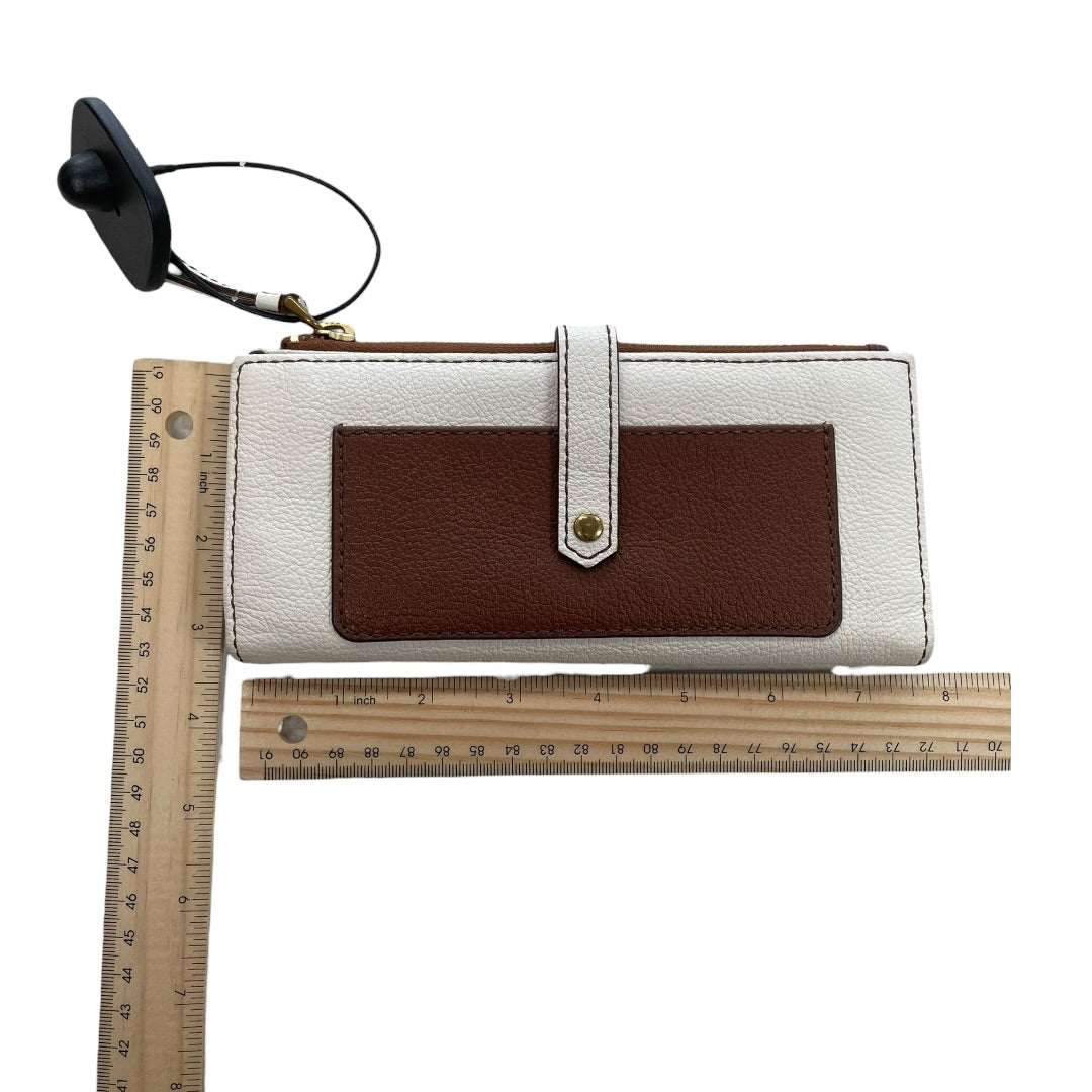 Wallet Leather By Fossil In Multi, Size:Medium