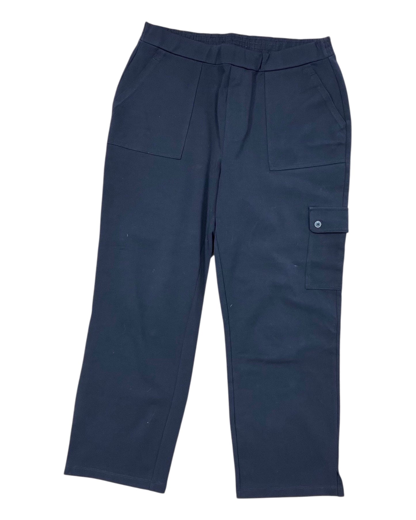 Pants Lounge By Susan Graver In Black, Size:M