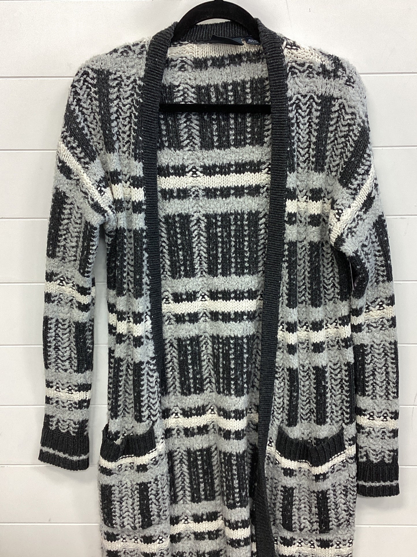 Sweater Cardigan By Maeve In Grey, Size:M