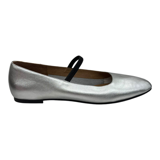 Shoes Flats By Madewell In Silver, Size:9.5