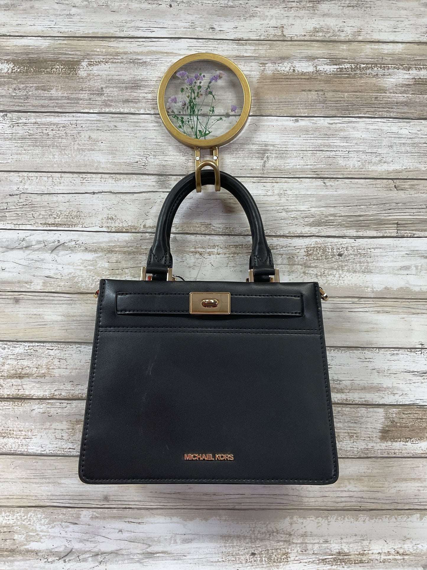 Crossbody Designer By Michael Kors In Black, Size:Small