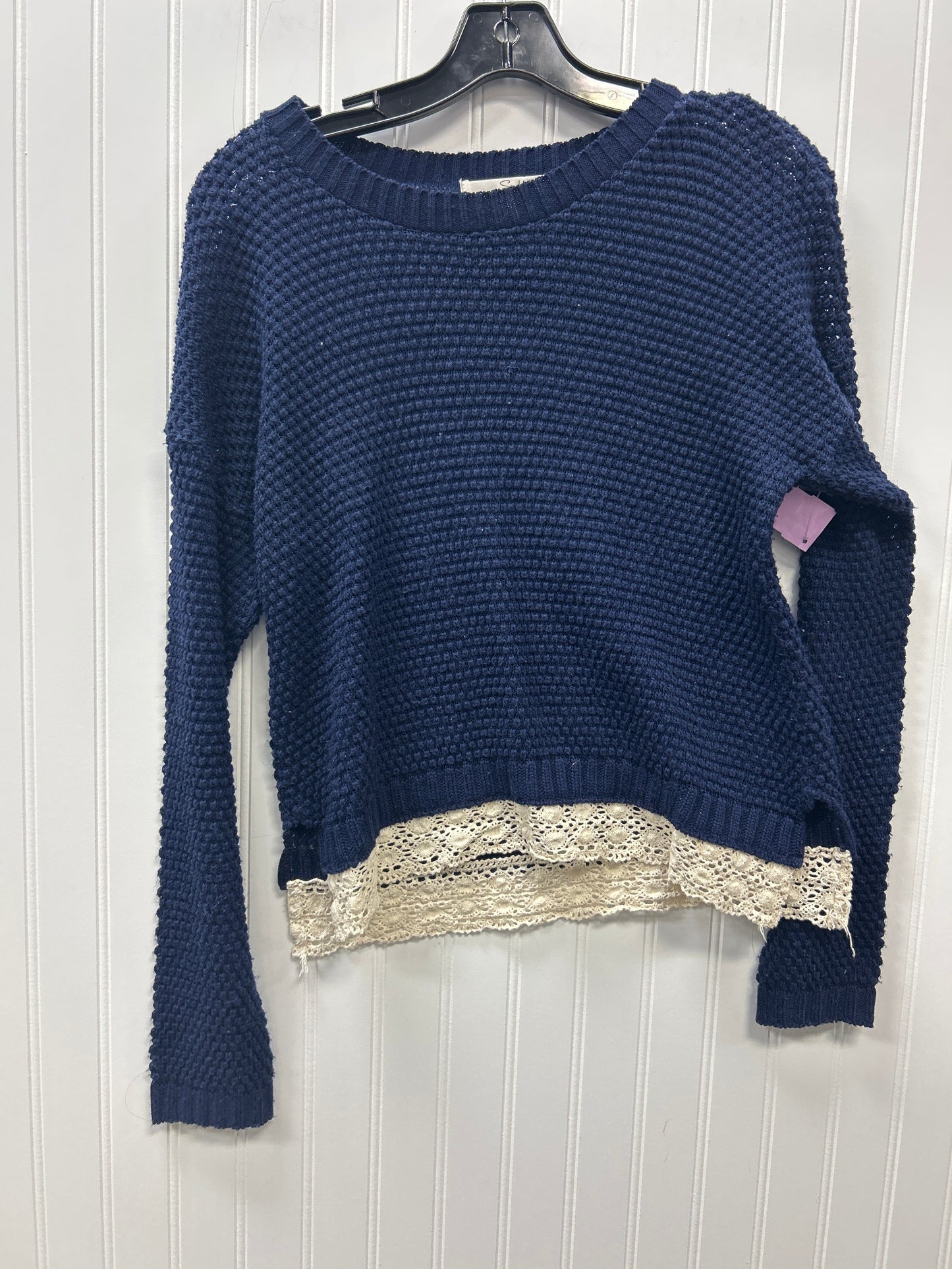 Top Ls By Say What In Navy, Size:S
