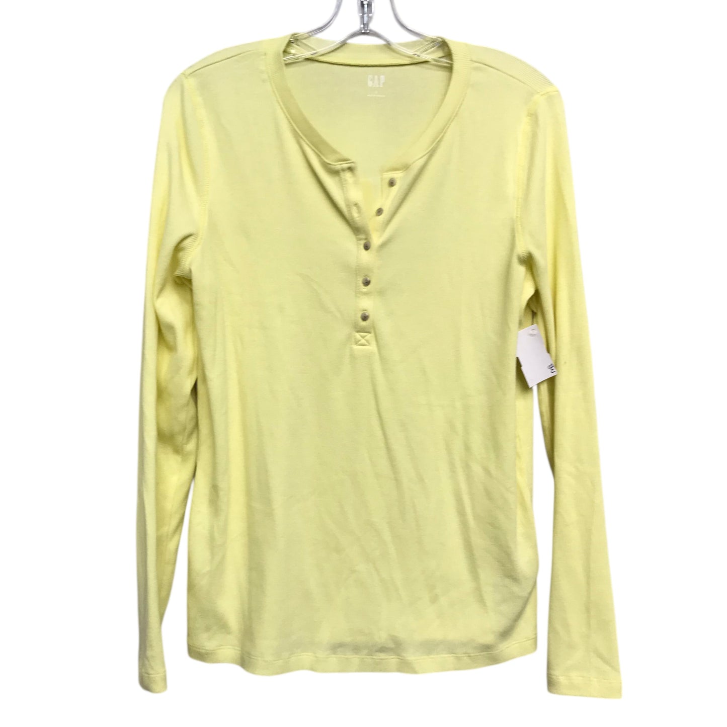 Top Ls Basic By Gap In Yellow, Size:L