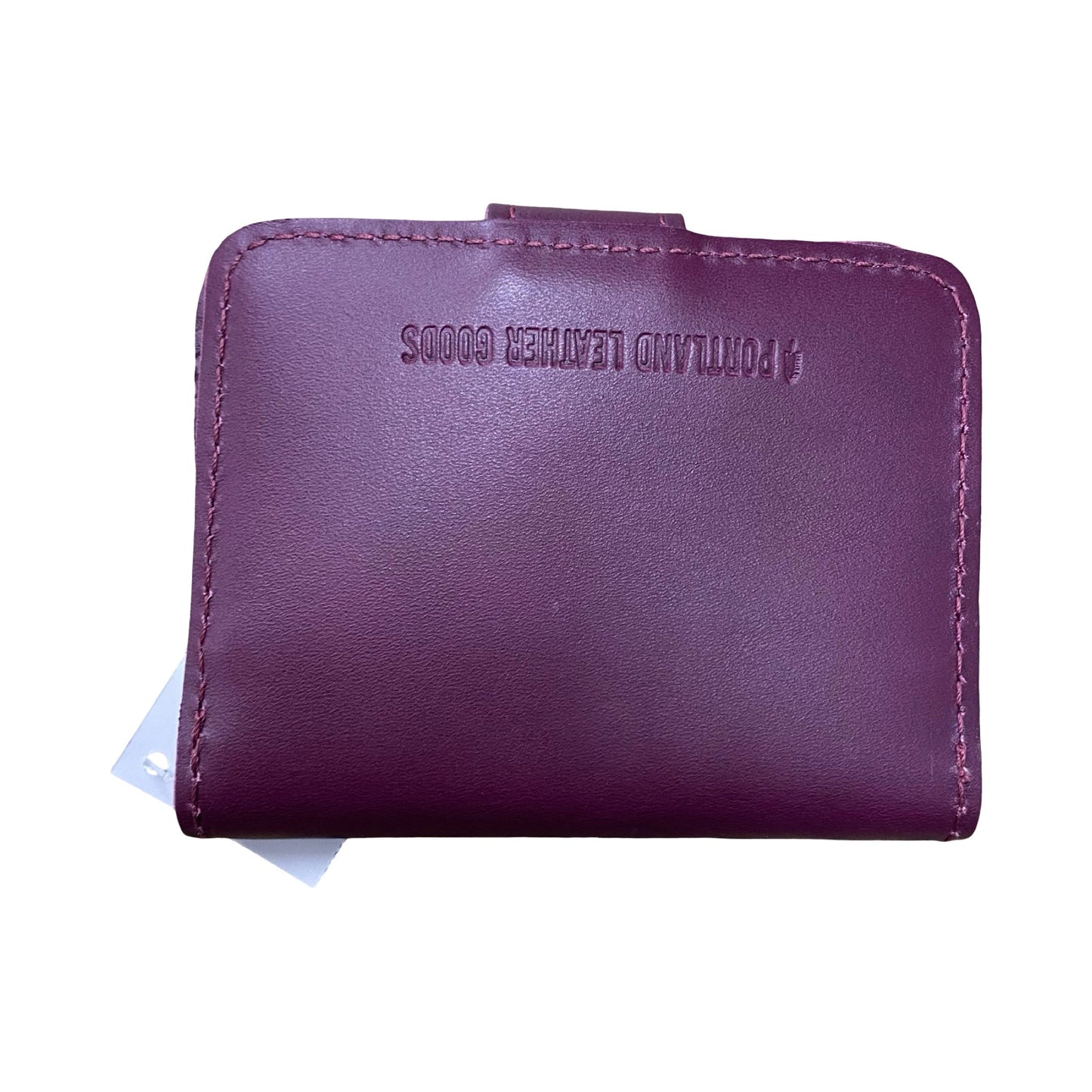 Wallet Leather By Portland Leather In Maroon, Size:Small