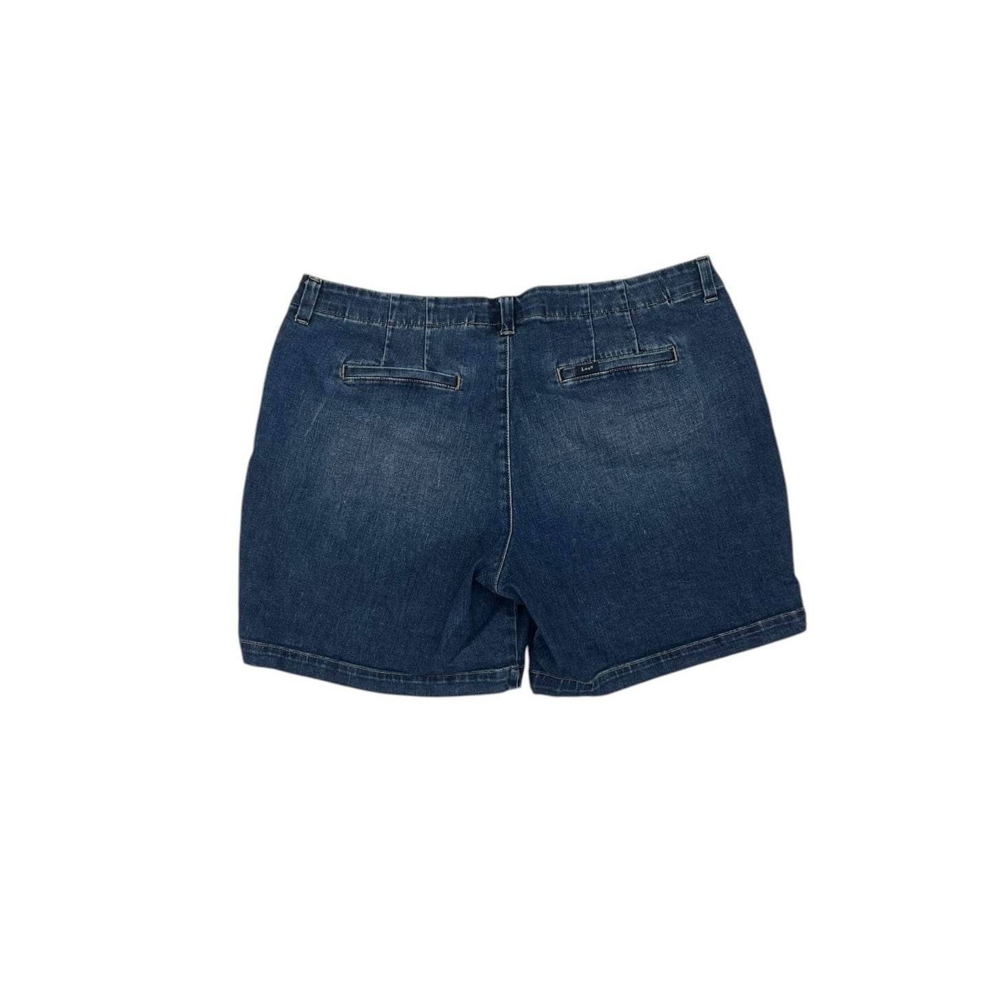 Shorts By Lee In Blue Denim, Size:20