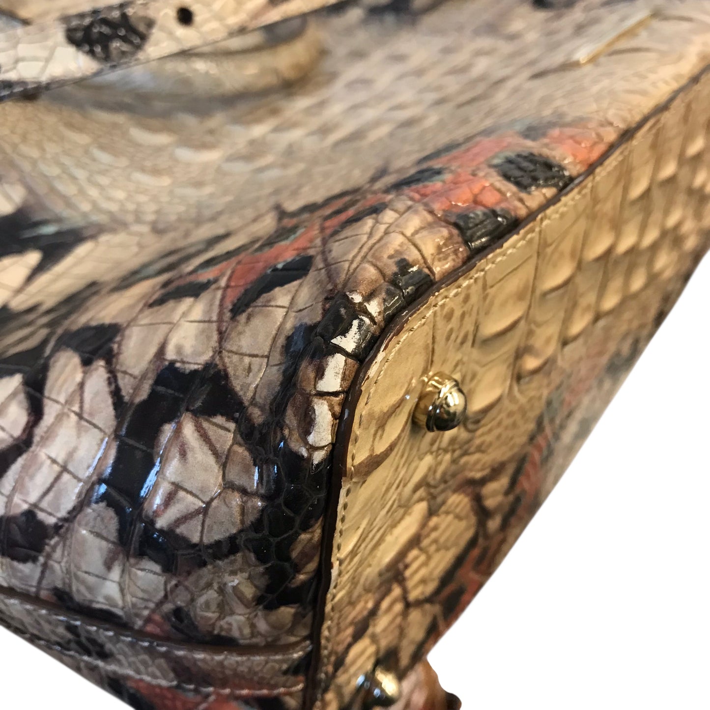 Handbag Designer By Brahmin In Multi, Size:Large