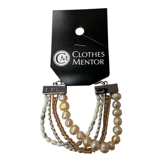 Bracelet Other By Victoria Emerson In Gold & White
