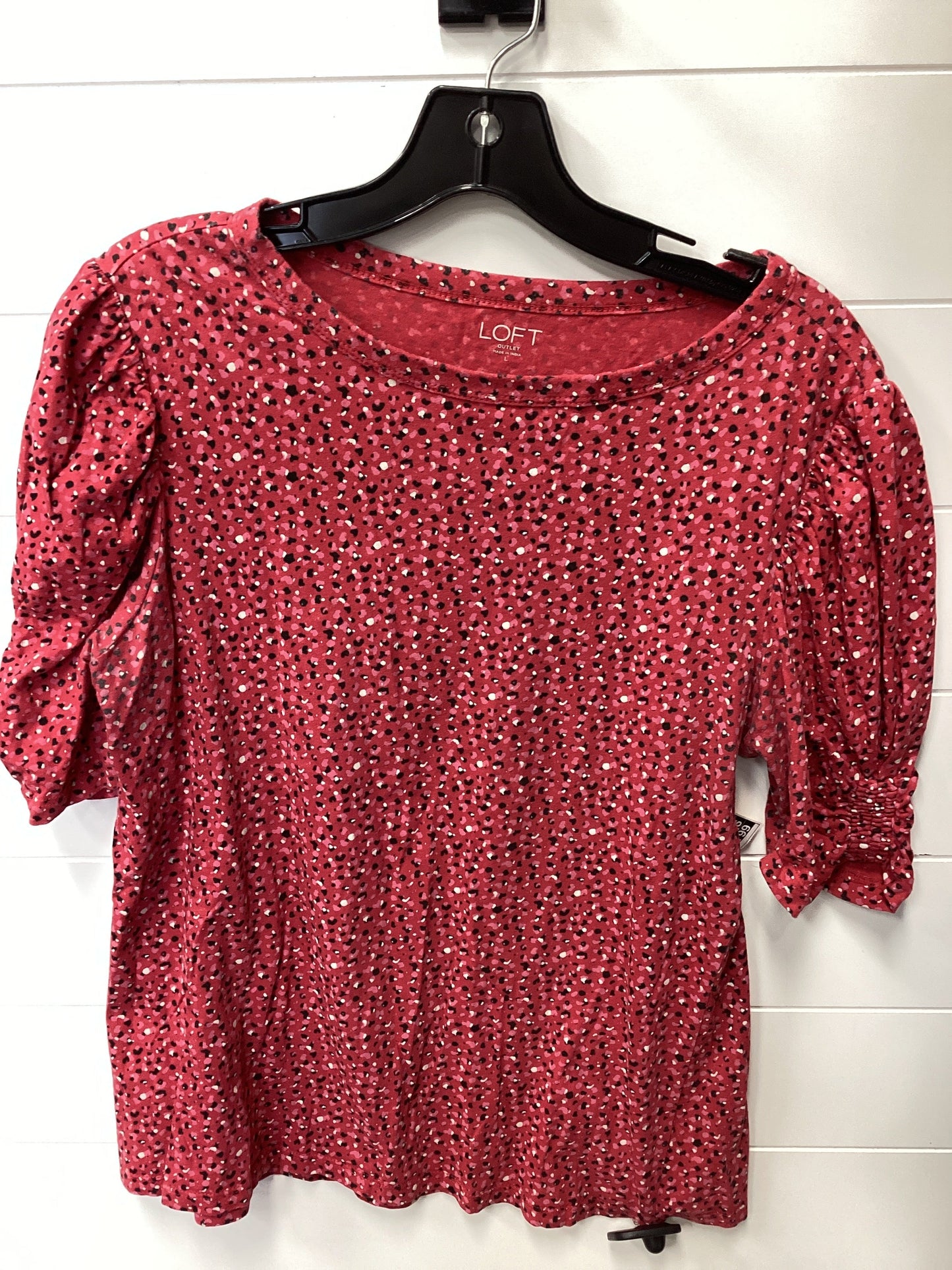 Top Ss By Loft In Red, Size:L
