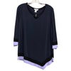 Top Ls By Cj Banks In Navy, Size:Xl