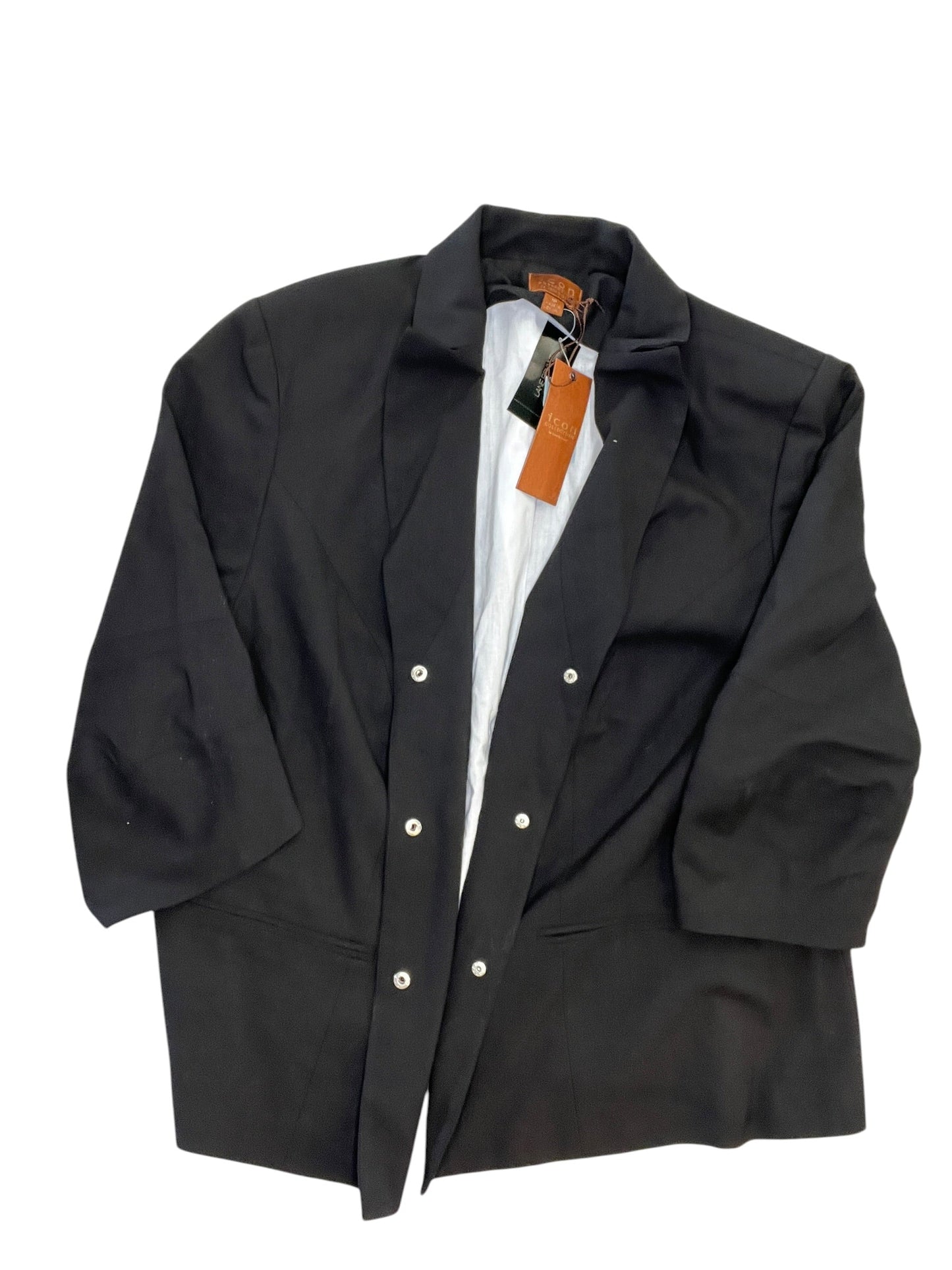 Blazer By Lane Bryant In Black, Size:Xxl