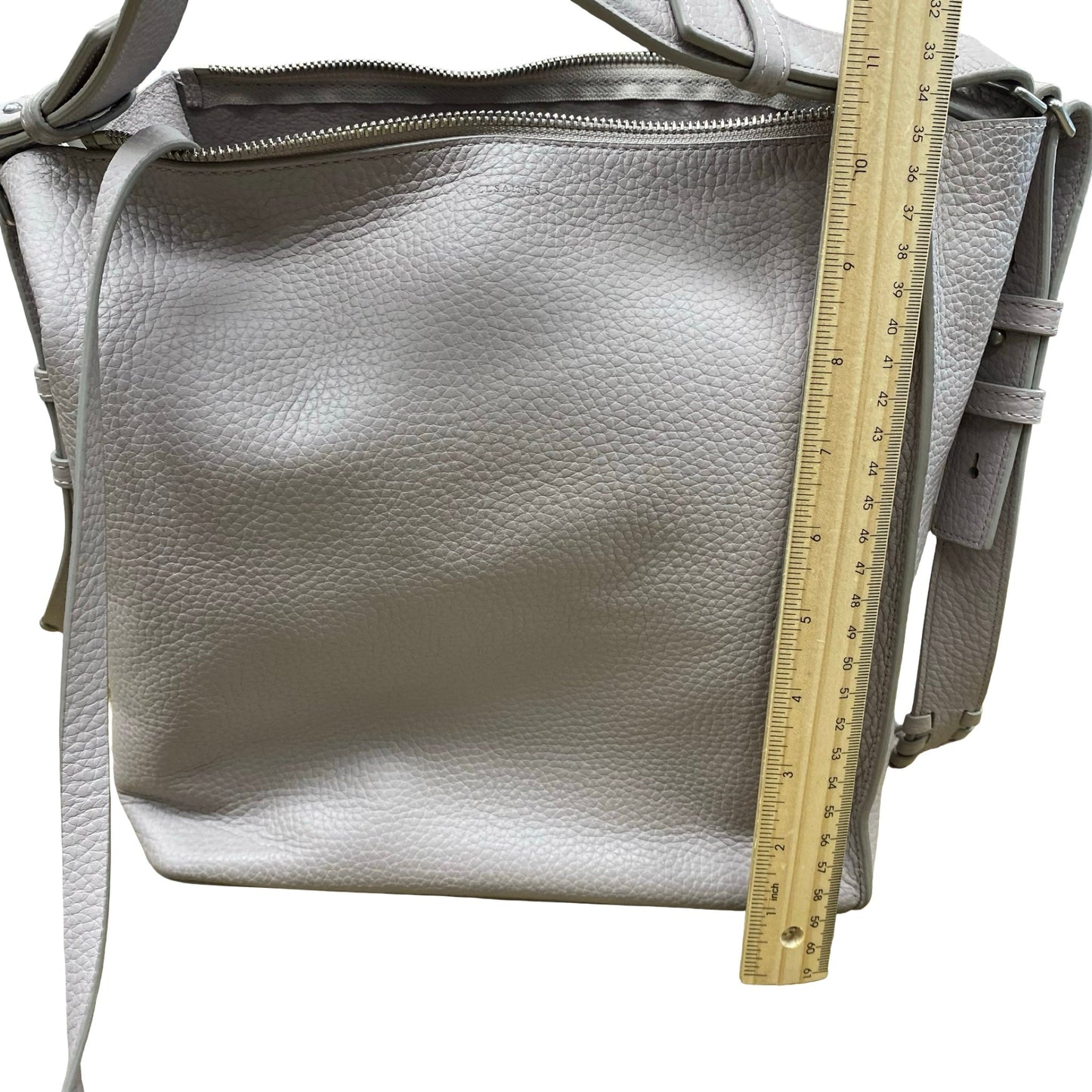 Handbag Designer By All Saints In Grey, Size:Medium