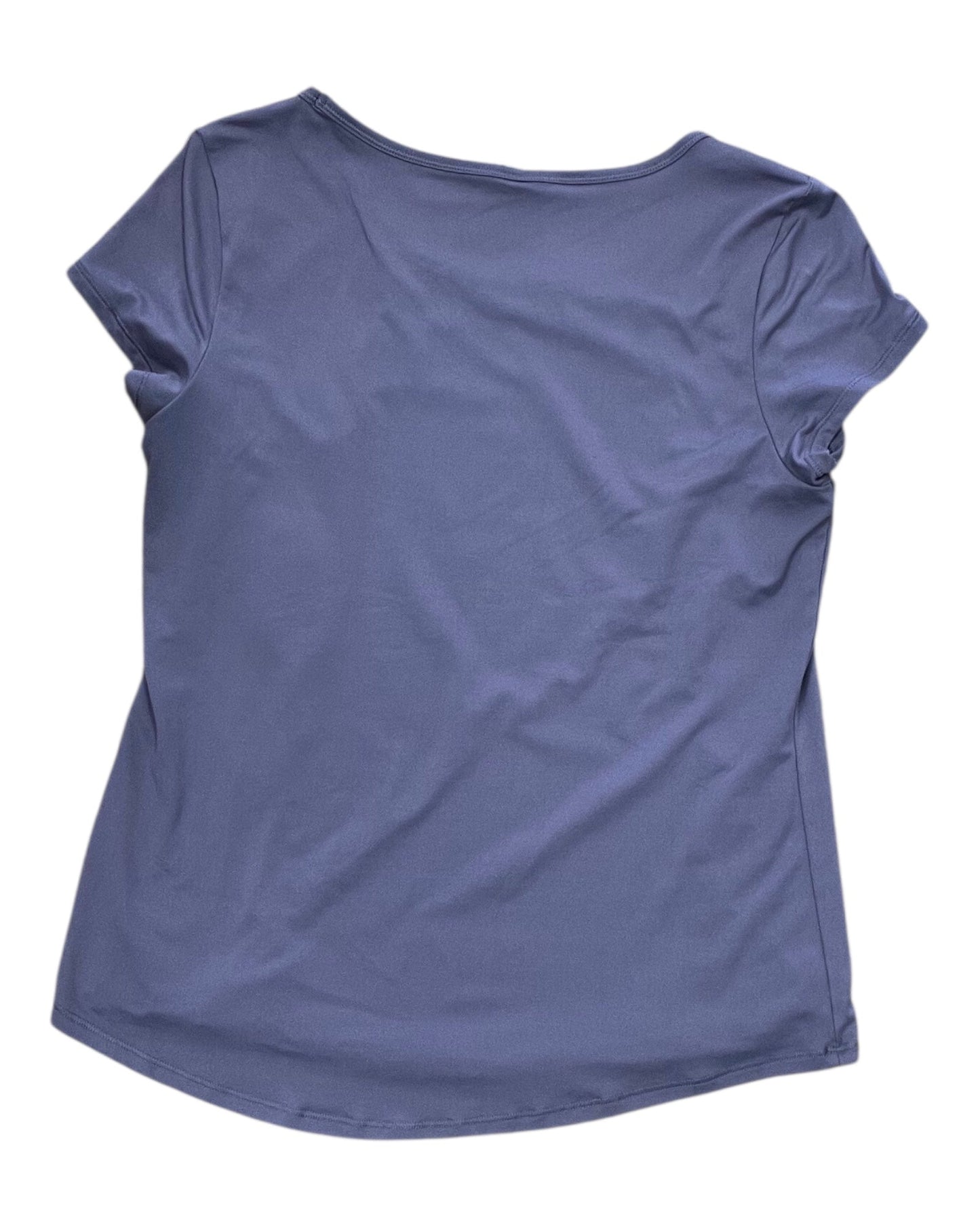 Athletic Top Ss By Yogalicious In Purple, Size:M