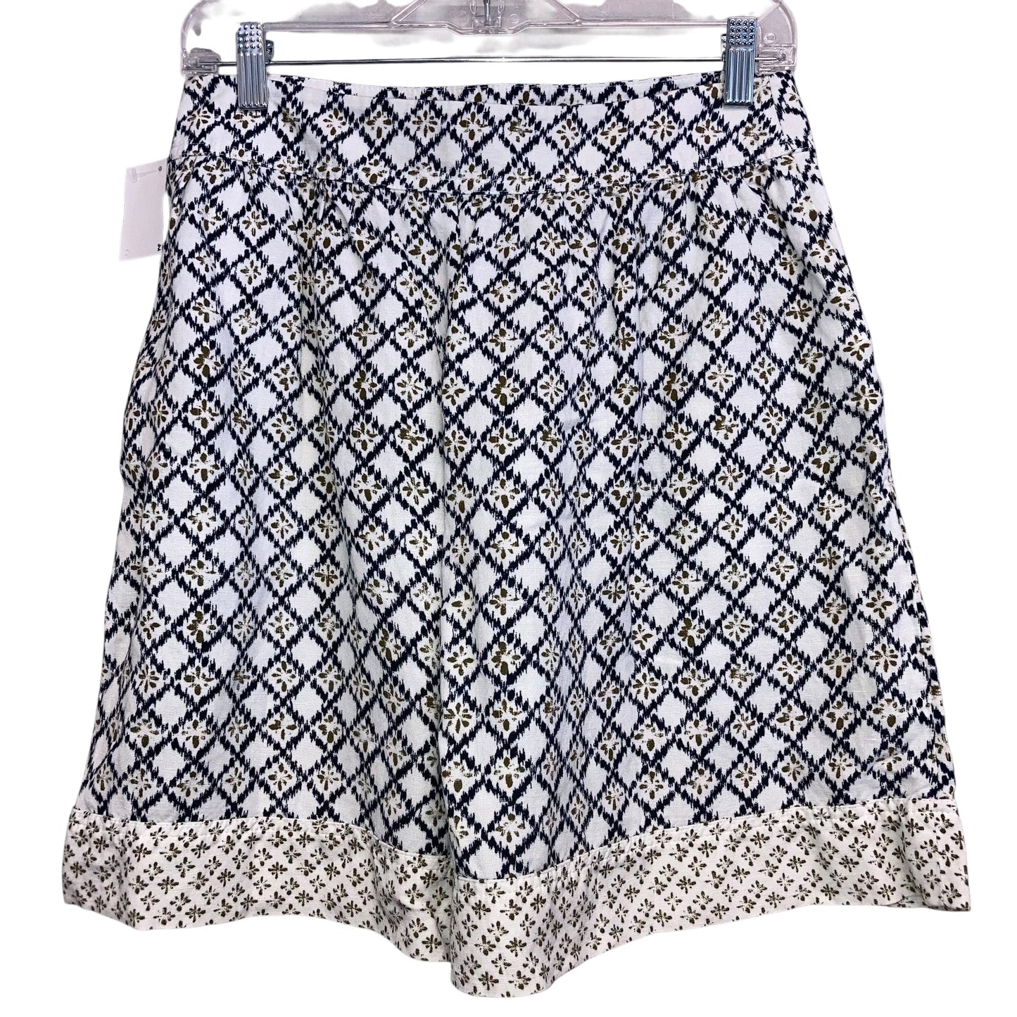 Skirt Mini & Short By Loft In Black & White, Size:6